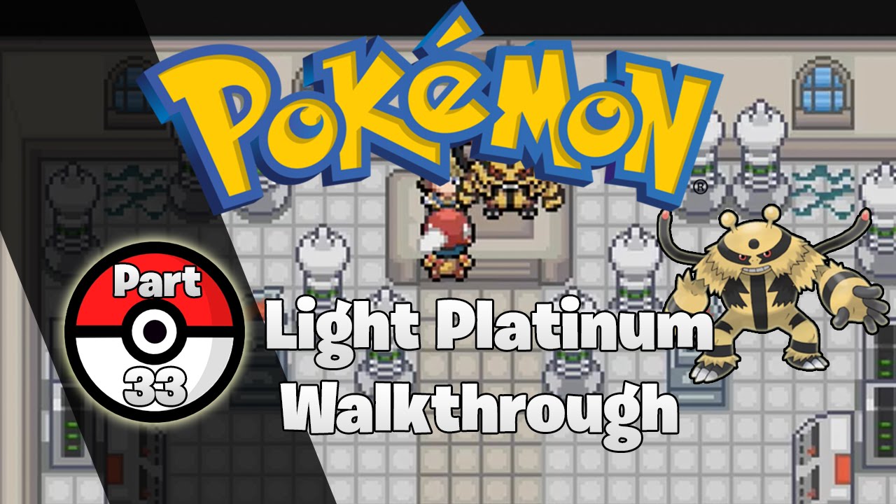 pokemon light platinum walkthrough